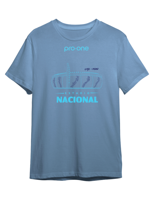 Polo Lifestyle Pro-One Estadio Denim Celeste/Azul
