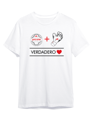 Polo Lifestyle Pro-One Verdadero Amor Blanco
