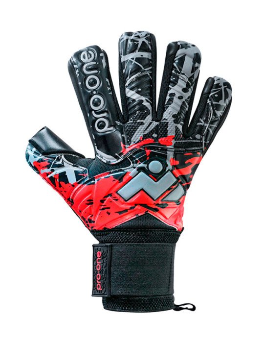 Guantes Pro-One Flextor Black-Red
