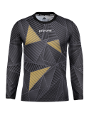 Camiseta Arquero M/Larga Pro-One Energy Negro/Dorado