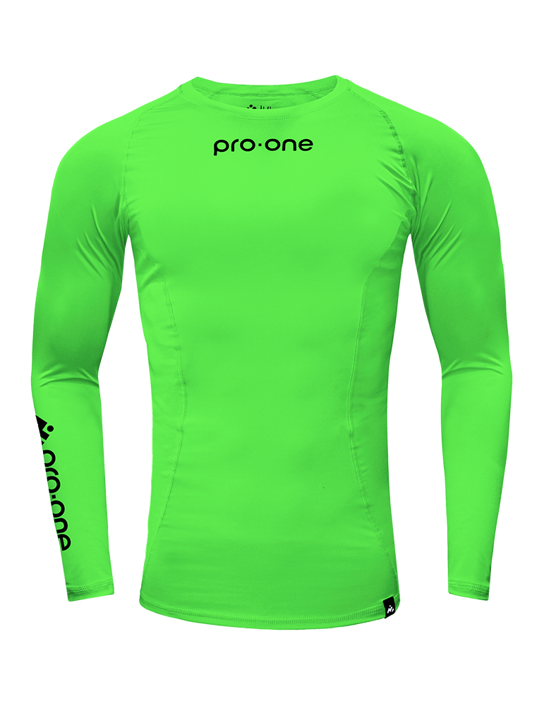 Polo Licra Pro-One Compressor Verde Neon