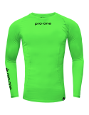 Polo Licra Pro-One Compressor Verde Neon