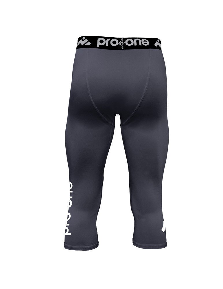 Pantalón Licra 3/4 Pro-One Spark Gris Oscuro